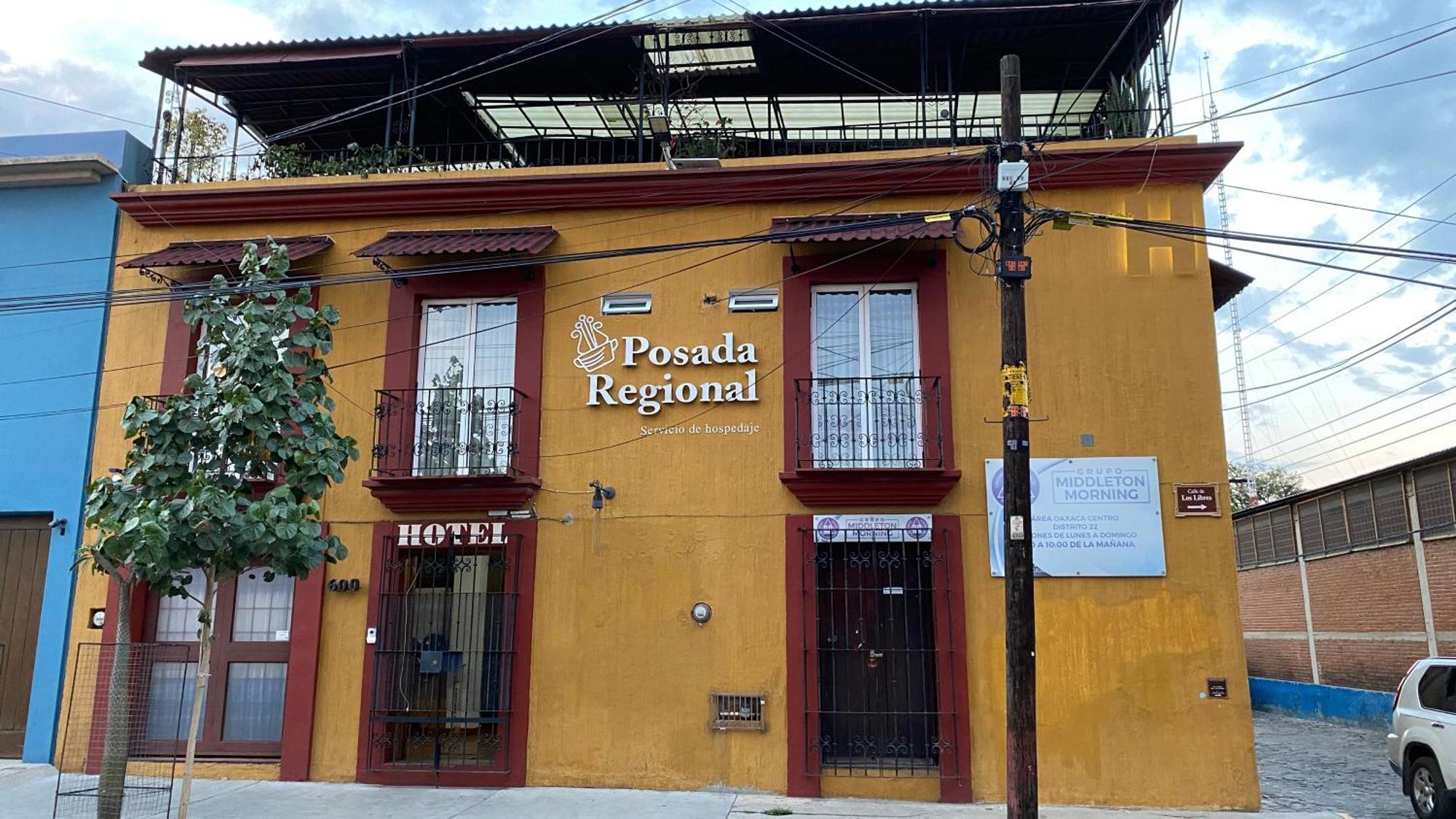 Posada Regional Oaxaca Bagian luar foto